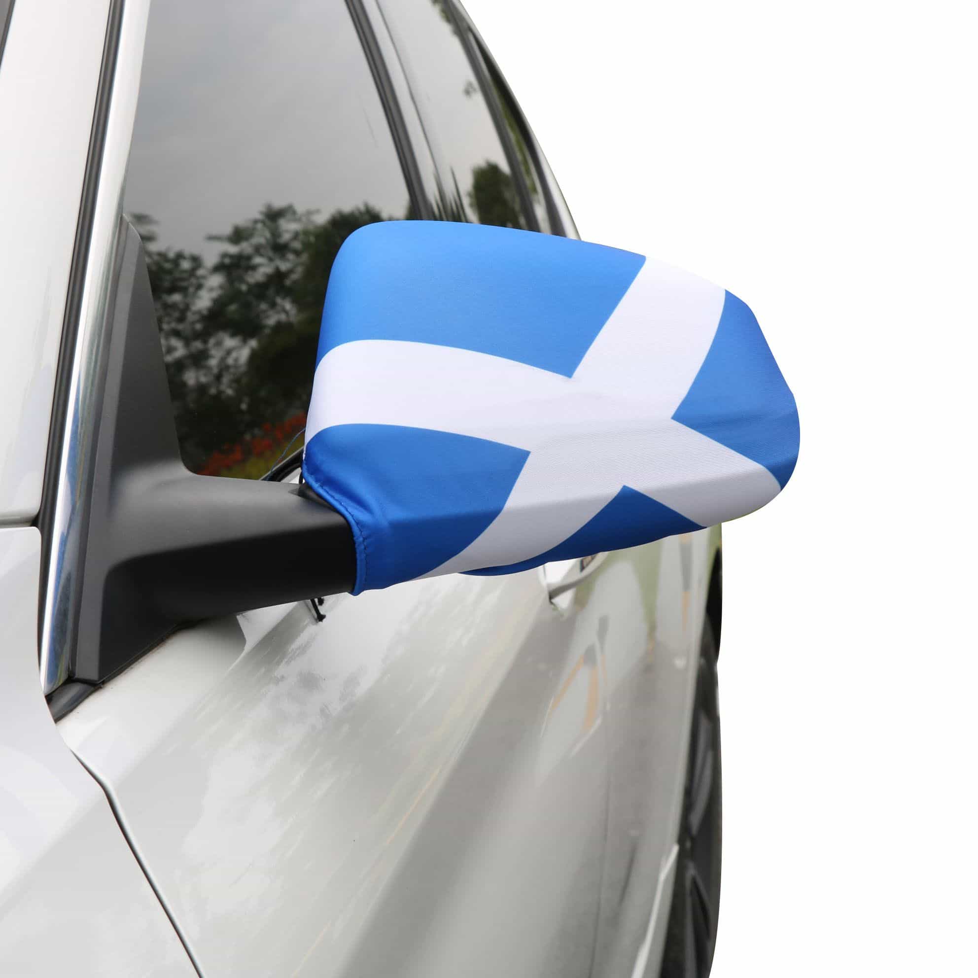 Auto Außenspiegel Fahne Set "Schottland" Scotland Bikini Flagge EM WM