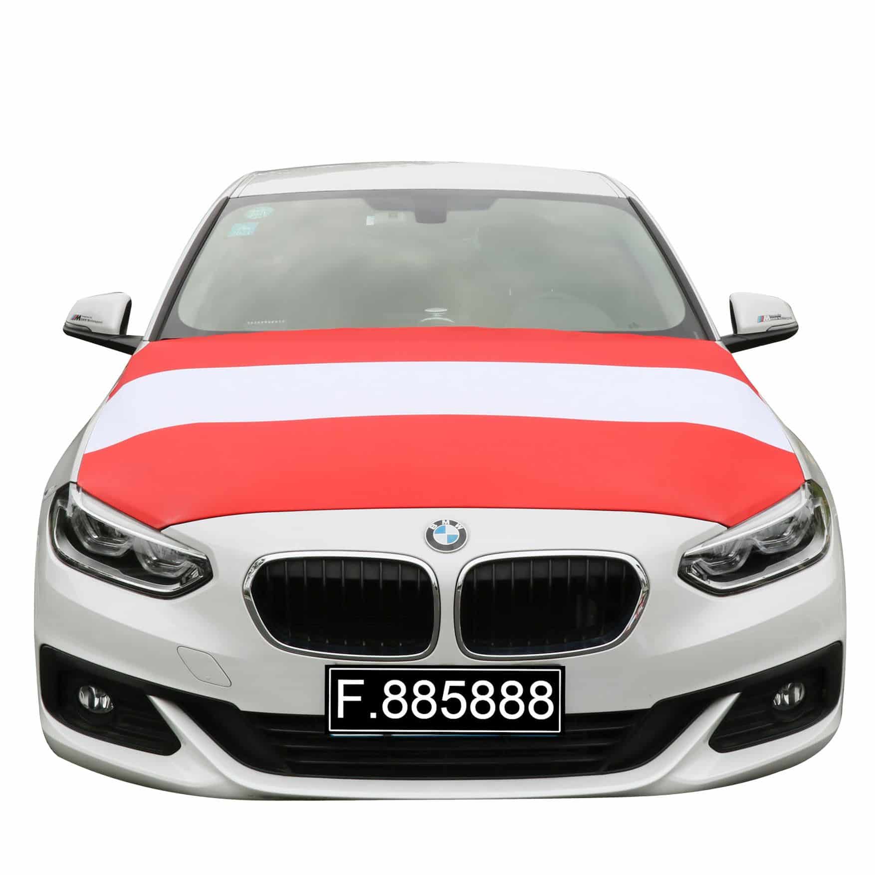 EM Fußball "Österreich" Austria Motorhauben Überzieher Auto Flagge